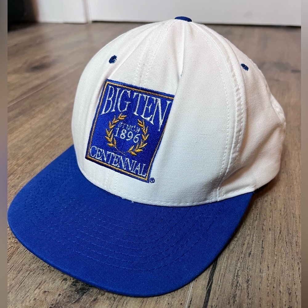 VNTG 90s Lee Sport Big 10 Centennial‎ Baseball Cap